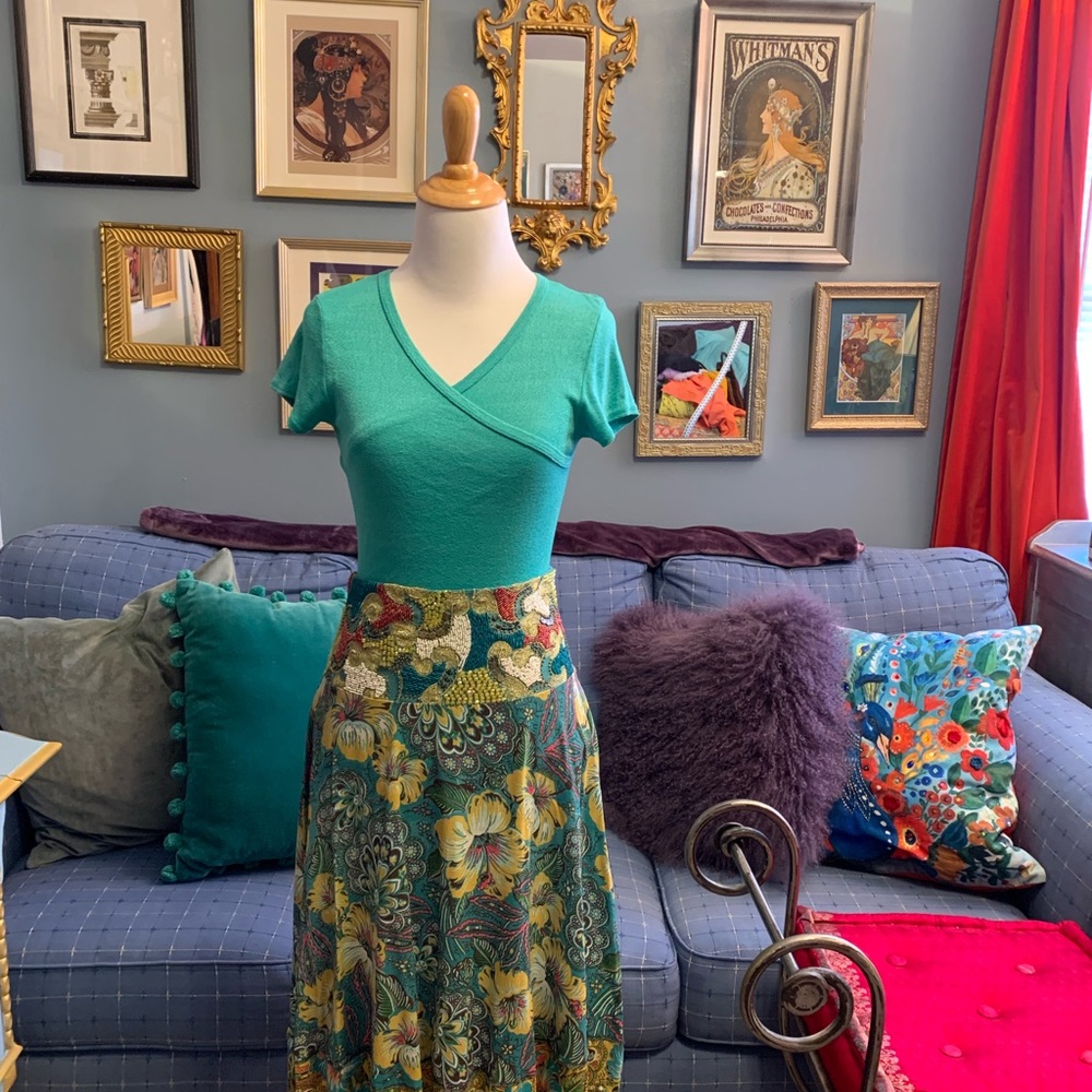 Blissitude beaded skirt